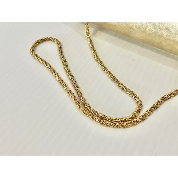 Vtg Gold Metallic Clutch Purse Hard Shell Chain Strap Velvet Lined Evening Bag - Picture 5 of 8